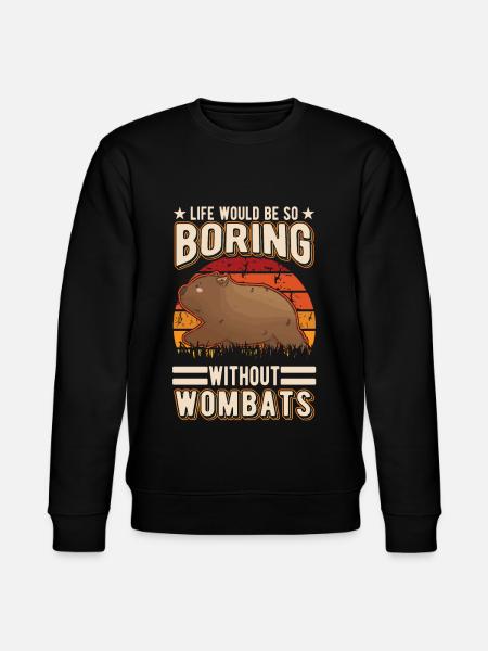 Wombat australien - Sweat bio CHANGER Stanley/Stella Unisexe - noir