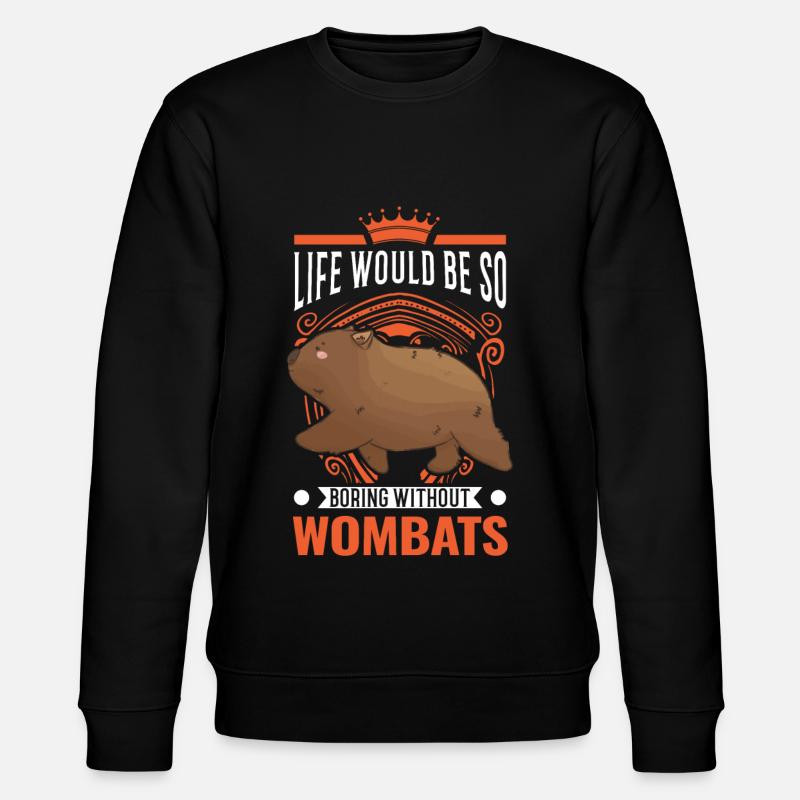 Wombat australien - Sweat bio CHANGER Stanley/Stella Unisexe - noir