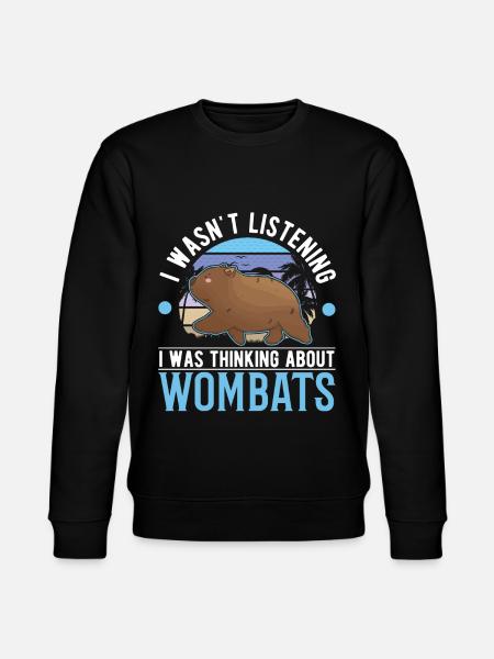 Wombat australien - Sweat bio CHANGER Stanley/Stella Unisexe - noir