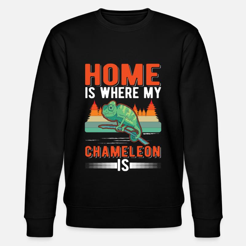 Chameleon Home Chameleon - Sweat bio CHANGER Stanley/Stella Unisexe - noir