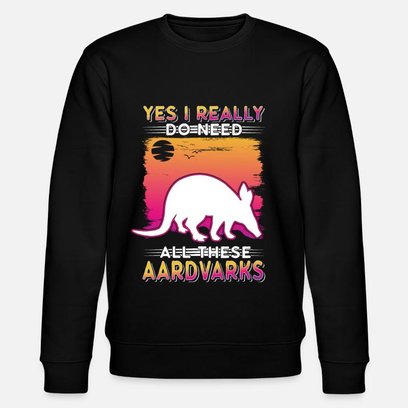 Aardvark Cadeau Aardvark - Sweat bio CHANGER Stanley/Stella Unisexe - noir