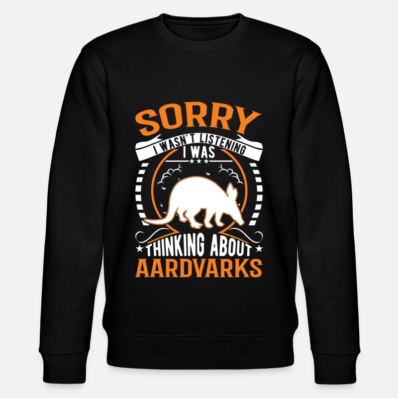 Aardvark Cadeau Aardvark - Sweat bio CHANGER Stanley/Stella Unisexe - noir
