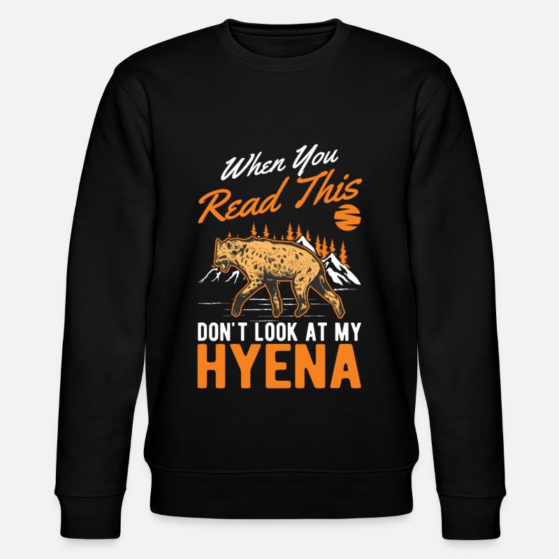 Hyène Cadeau Aardwolf Hyène - Sweat bio CHANGER Stanley/Stella Unisexe - noir