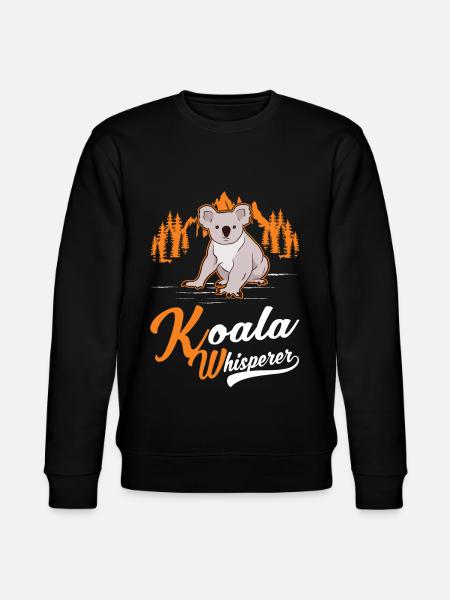 Koala Whisperer Koala Bear - Sweat bio CHANGER Stanley/Stella Unisexe - noir
