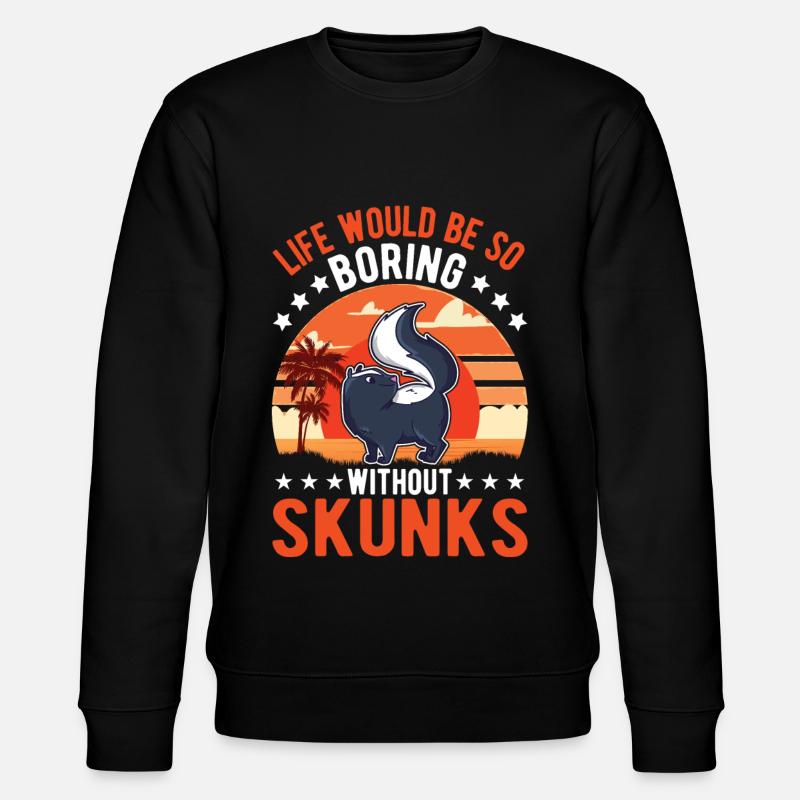 Cadeau Skunk - Sweat bio CHANGER Stanley/Stella Unisexe - noir