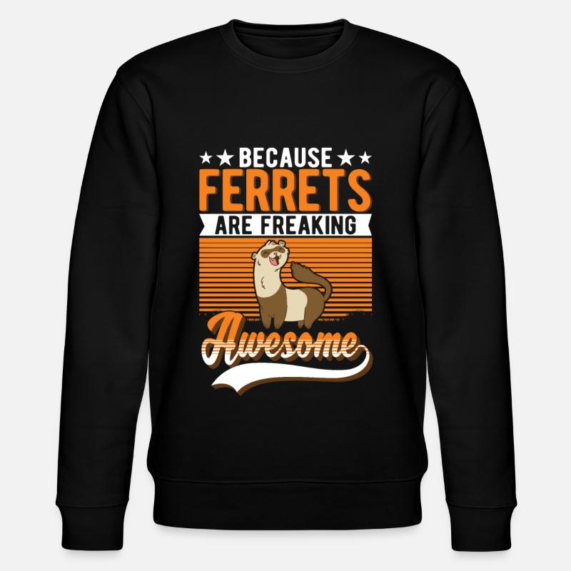 Cadeau furet - Sweat bio CHANGER Stanley/Stella Unisexe - noir