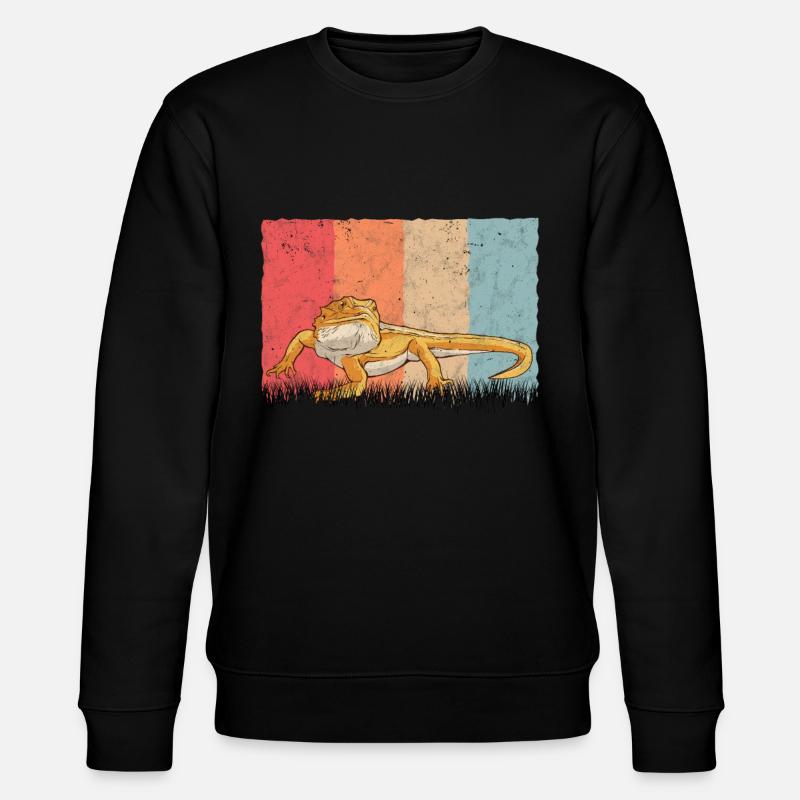 Dragon barbu Rétro - Sweat bio CHANGER Stanley/Stella Unisexe - noir
