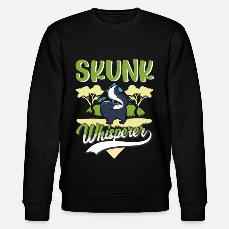 Skunk Whisperer - Stanley/Stella CHANGER Unisex Organic Sweatshirt - black