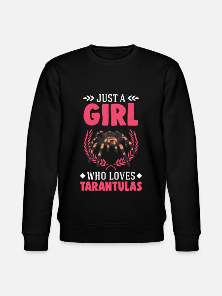 Tarantel Mädchen Tarantula Fille - Sweat bio CHANGER Stanley/Stella Unisexe - noir