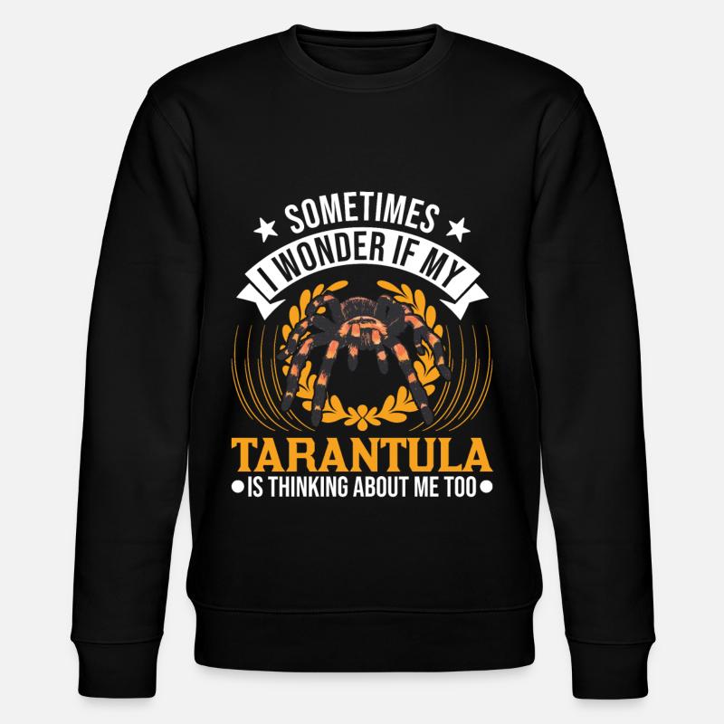 Tarentule Araignée Tarentule - Sweat bio CHANGER Stanley/Stella Unisexe - noir