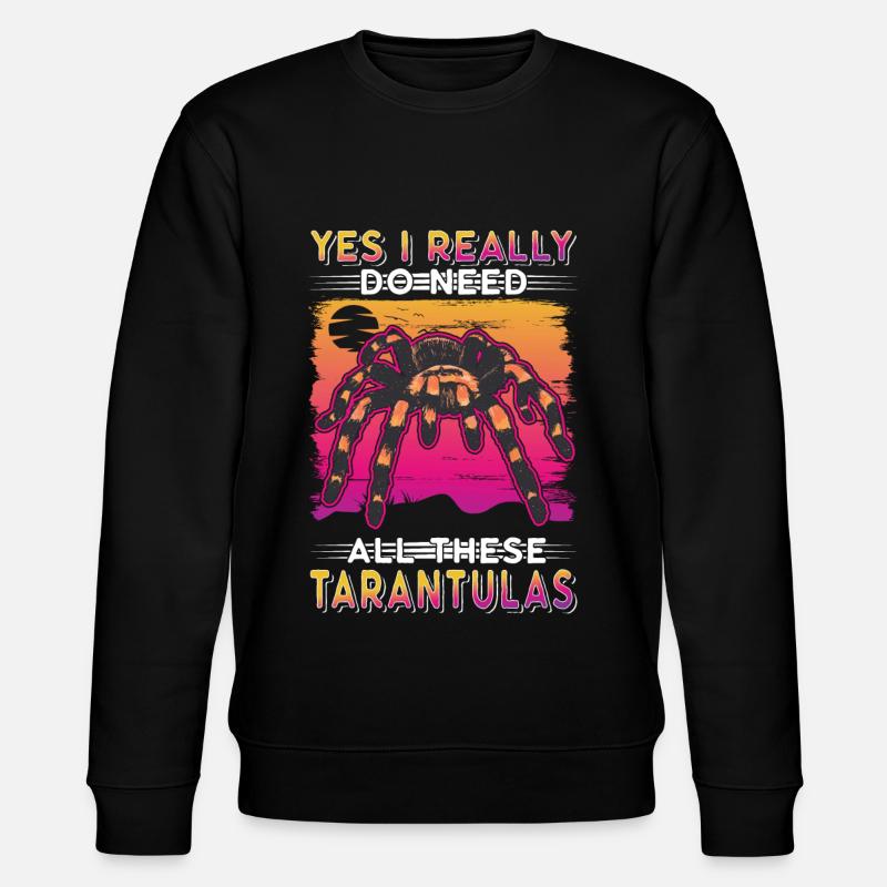 Tarentule Cadeau Araignée Tarentule - Sweat bio CHANGER Stanley/Stella Unisexe - noir