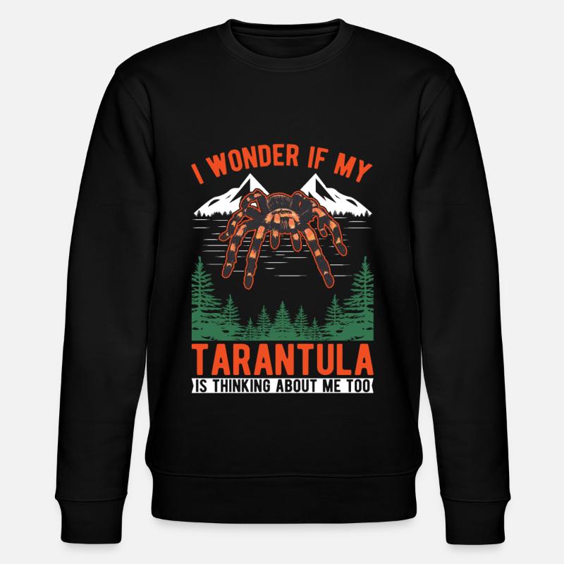 Tarentule Araignée Tarentule - Sweat bio CHANGER Stanley/Stella Unisexe - noir