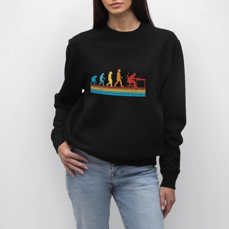 Informatiker Evolution Programmierer Nerd Stanley/Stella Unisex Bio-Sweatshirt CHANGER 