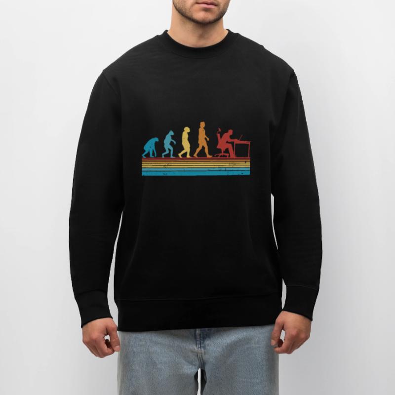 Informatiker Evolution Programmierer Nerd Stanley/Stella Unisex Bio-Sweatshirt CHANGER 