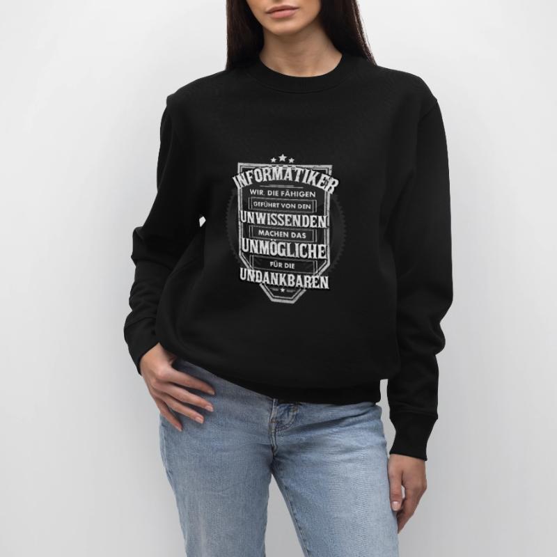 Nerd IT Geek Informatiker Programmierer Geschenk Stanley/Stella Unisex Bio-Sweatshirt CHANGER 