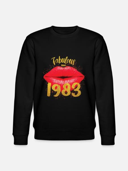 Fabulous since 1983 - Stanley/Stella CHANGER Unisex Organic Sweatshirt - black