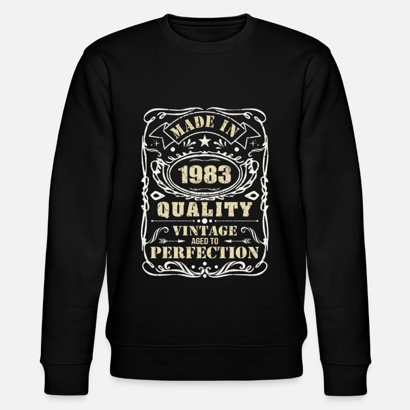 Qualité Made in 1983 - Sweat bio CHANGER Stanley/Stella Unisexe - noir