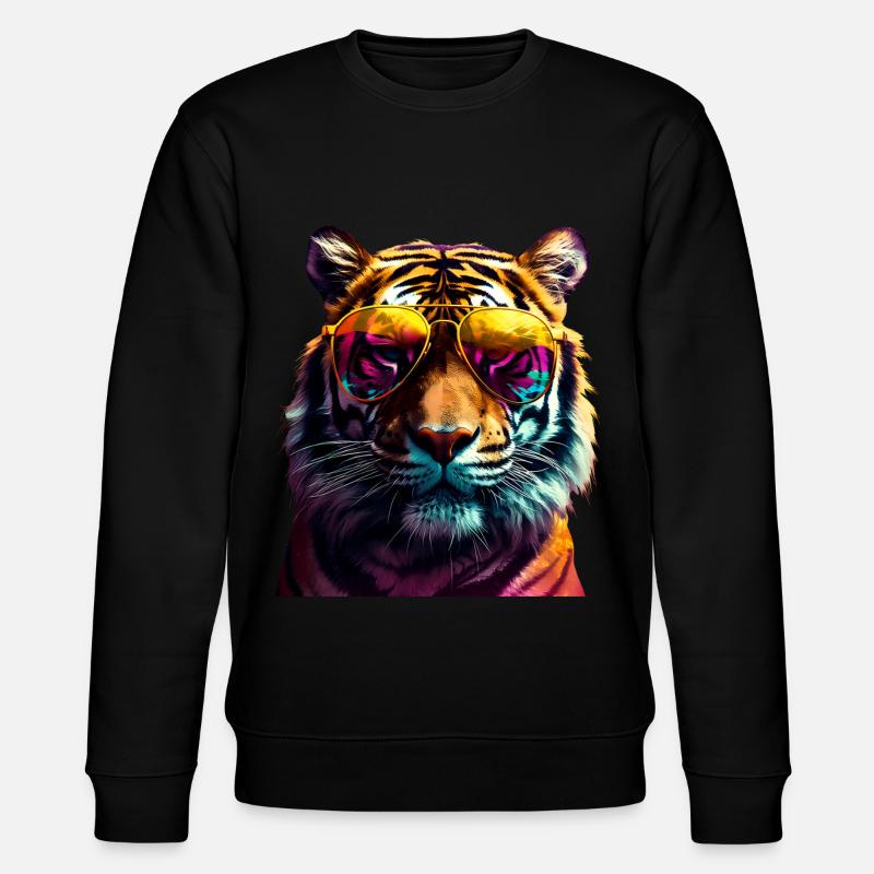 Lunettes de soleil Tiger - Sweat bio CHANGER Stanley/Stella Unisexe - noir