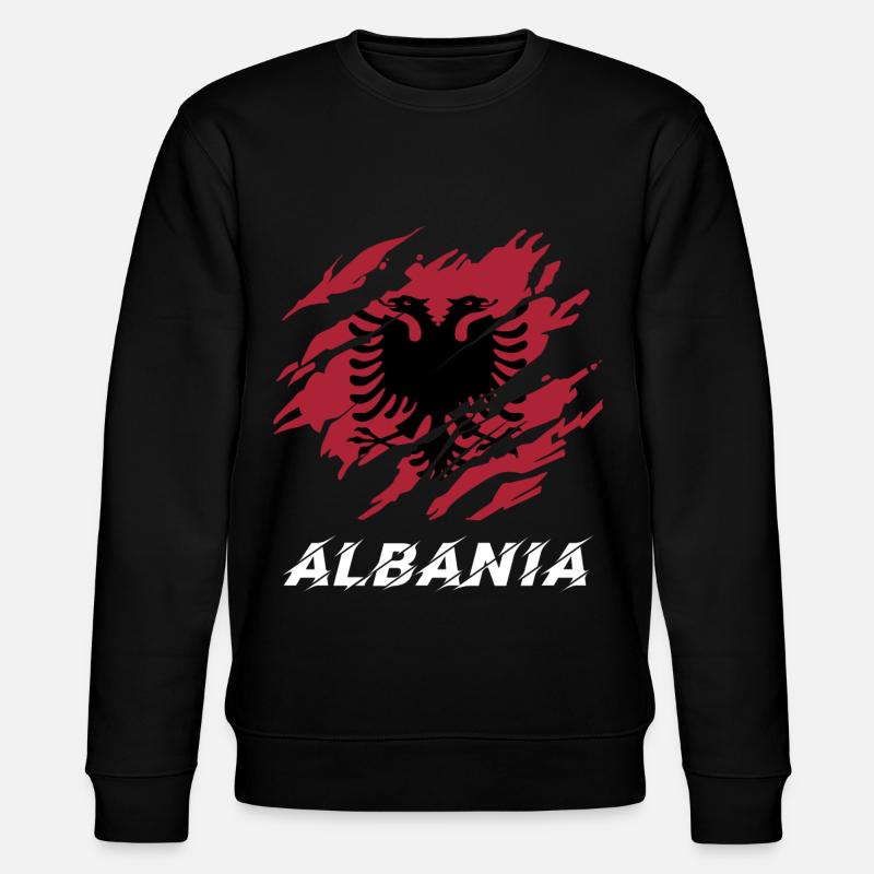 shqiptar - Stanley/Stella Unisex Bio-Sweatshirt CHANGER  - Schwarz