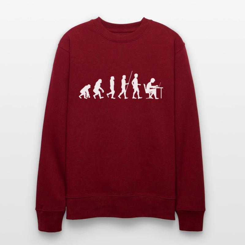 Programmierer Evolution Informatik Student code Stanley/Stella Unisex Bio-Sweatshirt CHANGER 