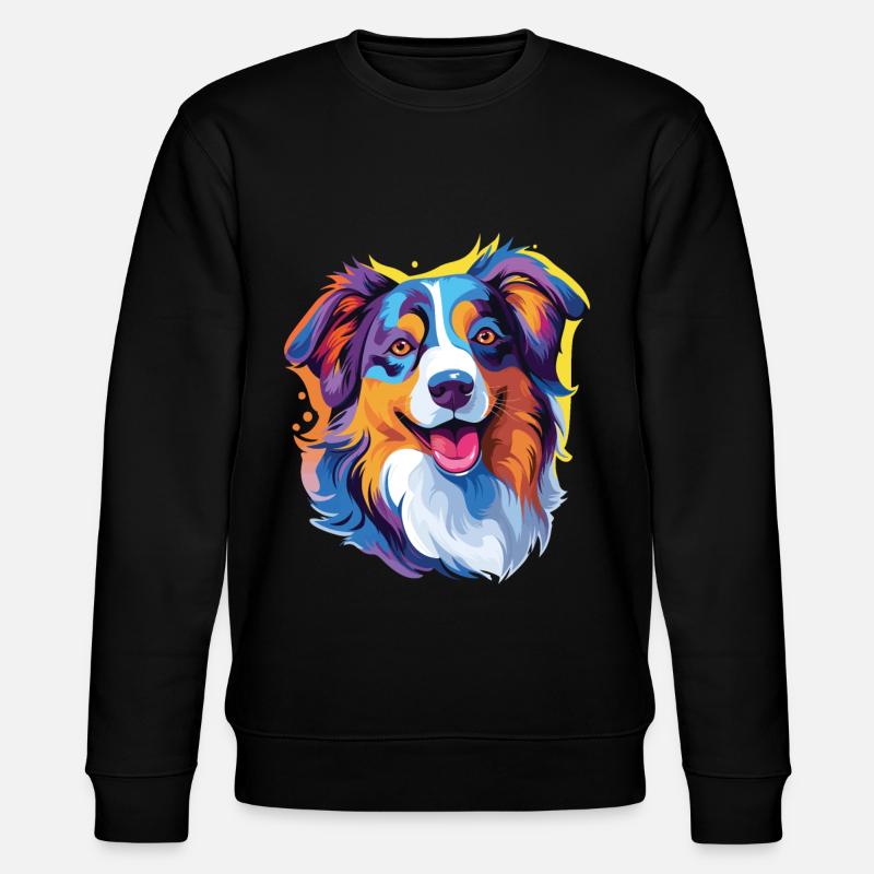 Berger australien pop art - Sweat bio CHANGER Stanley/Stella Unisexe - noir