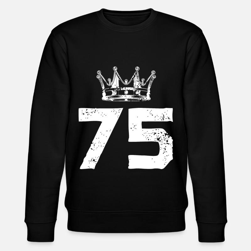 75 Couronne numérique - Sweat bio CHANGER Stanley/Stella Unisexe - noir
