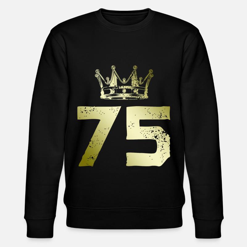 75 Couronne numérique - Sweat bio CHANGER Stanley/Stella Unisexe - noir