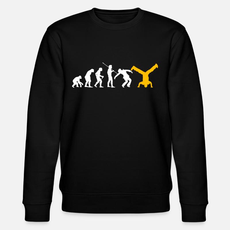 Breakdancing - Stanley/Stella CHANGER Unisex Organic Sweatshirt - black