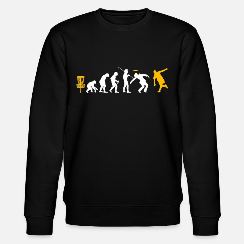 Discgolf - Stanley/Stella Unisex Bio-Sweatshirt CHANGER  - Schwarz