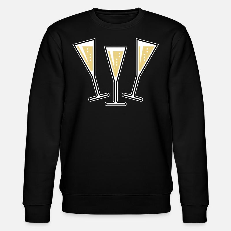 XAufUnsDrei! (3) - Stanley/Stella CHANGER Unisex Organic Sweatshirt - black