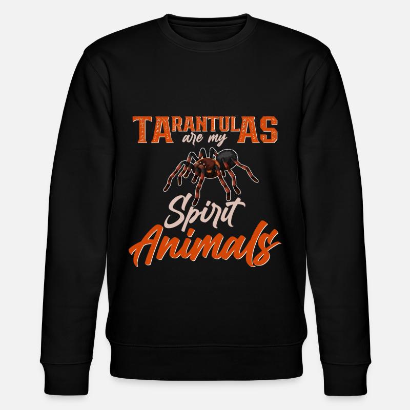 Vogelspinne - Stanley/Stella Unisex Bio-Sweatshirt CHANGER  - Schwarz