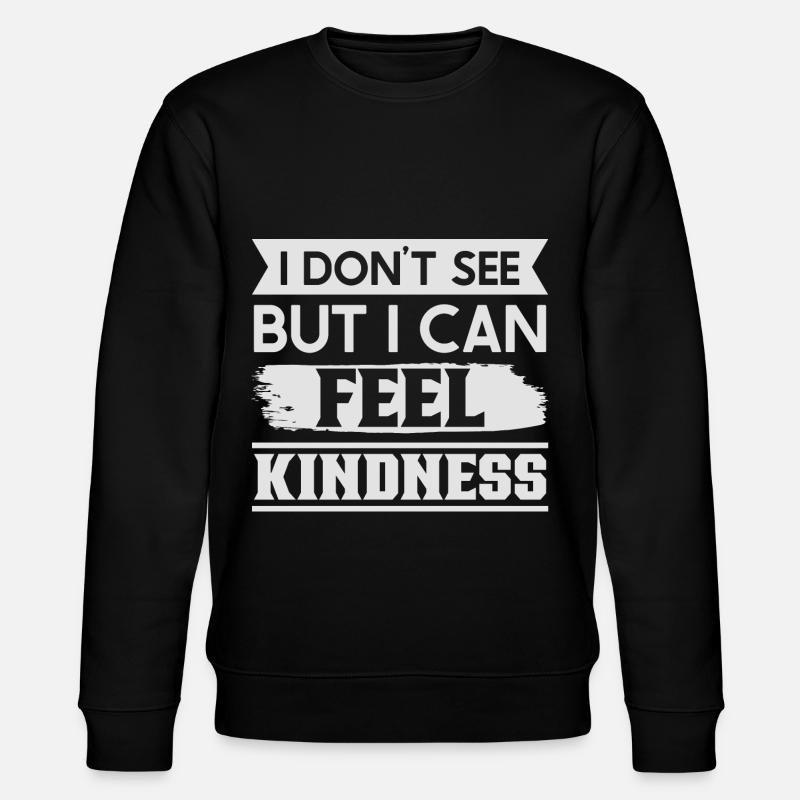 Blindheitsbewusstsein Gesetzlich Blind - Stanley/Stella Unisex Bio-Sweatshirt CHANGER - Schwarz