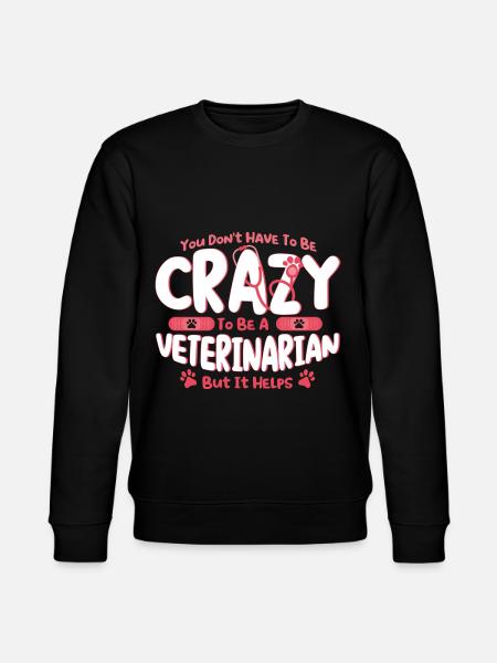 Veterinary Veterinary Veterinary Gift - Stanley/Stella CHANGER Unisex Organic Sweatshirt - black