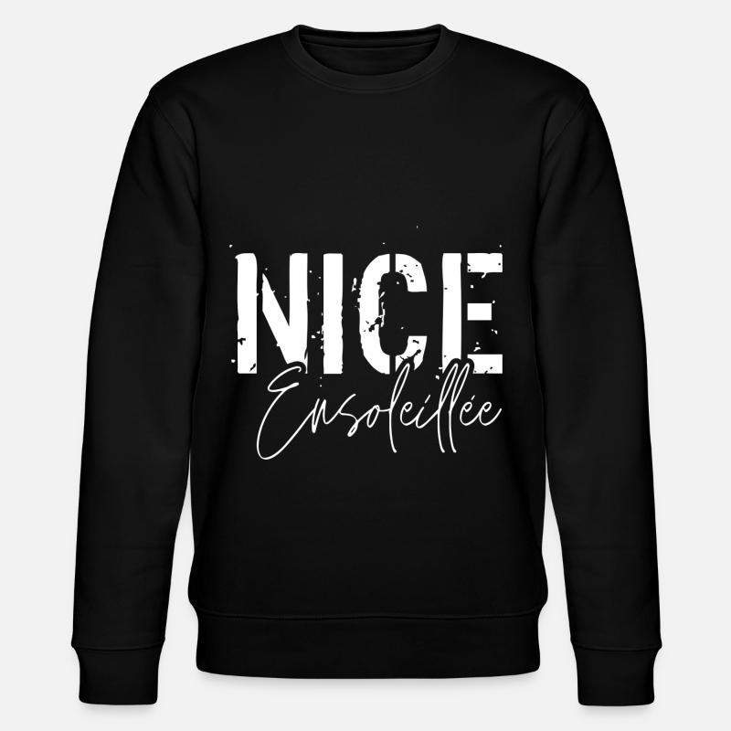 Nice Ensoleillée - Sweat bio CHANGER Stanley/Stella Unisexe - noir