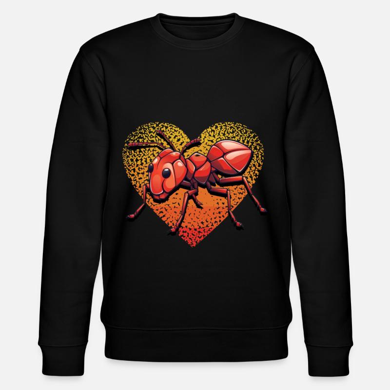 fourmi - Sweat bio CHANGER Stanley/Stella Unisexe - noir