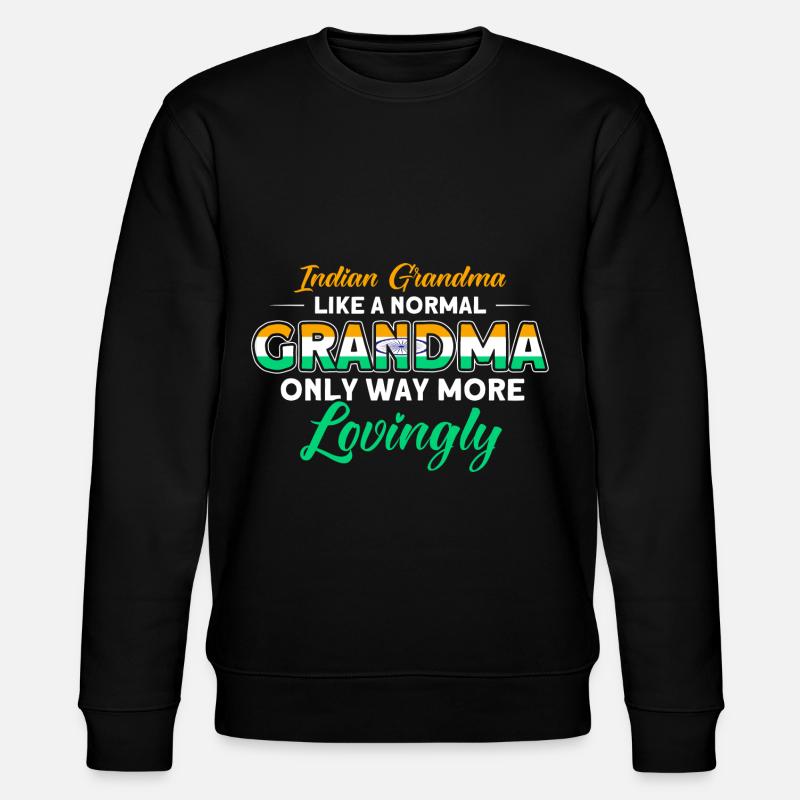 Inde Indian Roots Cadeau - Sweat bio CHANGER Stanley/Stella Unisexe - noir