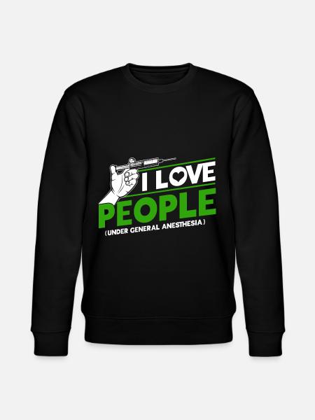 Anesthesia Anesthesiologist Anesthesiologist - Stanley/Stella CHANGER Unisex Organic Sweatshirt - black