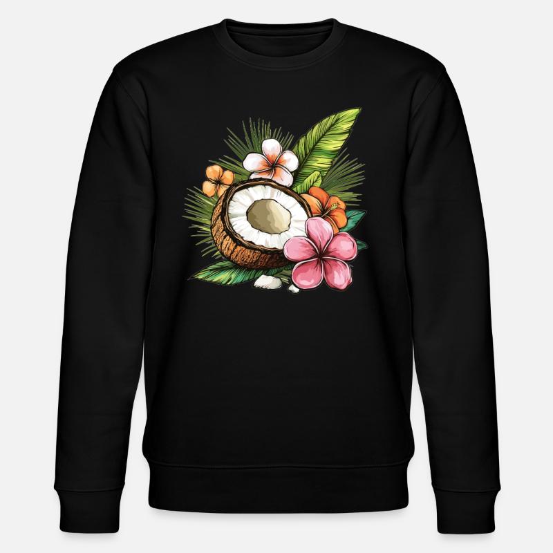 Noix de tropicale - Sweat bio CHANGER Stanley/Stella Unisexe - noir
