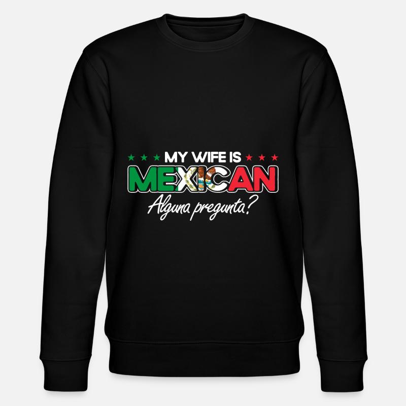 Mexique Mexican Roots Cadeau - Sweat bio CHANGER Stanley/Stella Unisexe - noir
