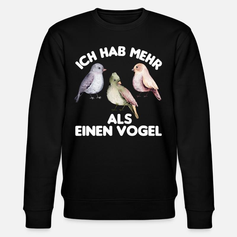 J'ai plus qu'un oiseau - Sweat bio CHANGER Stanley/Stella Unisexe - noir