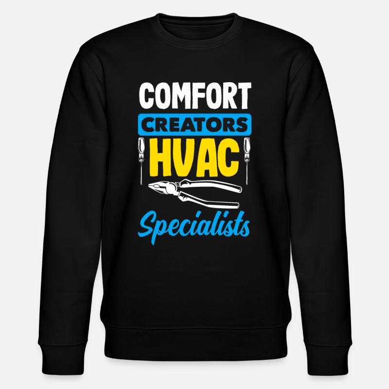 Technicien expert CVC - Sweat bio CHANGER Stanley/Stella Unisexe - noir