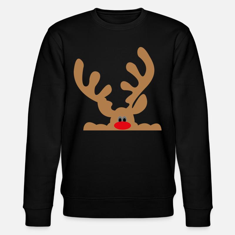 Moose - Stanley/Stella CHANGER Unisex Organic Sweatshirt - black