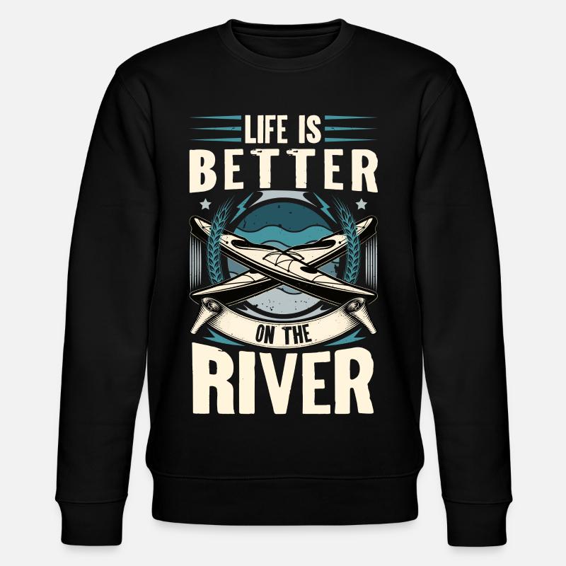 Canoë Canoéiste Canoéiste Canoéiste - Sweat bio CHANGER Stanley/Stella Unisexe - noir