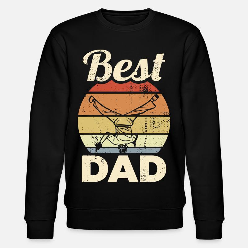 Meilleur papa de breakdance - Sweat bio CHANGER Stanley/Stella Unisexe - noir