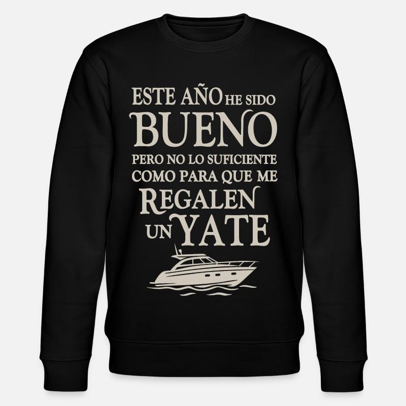 Gut, aber nicht genug - Stanley/Stella Unisex Bio-Sweatshirt CHANGER  - Schwarz