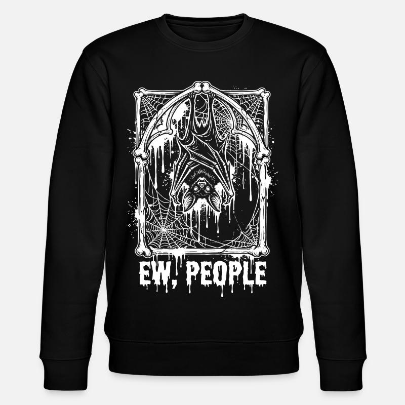 Ew, les gens Bat Gothic - Sweat bio CHANGER Stanley/Stella Unisexe - noir
