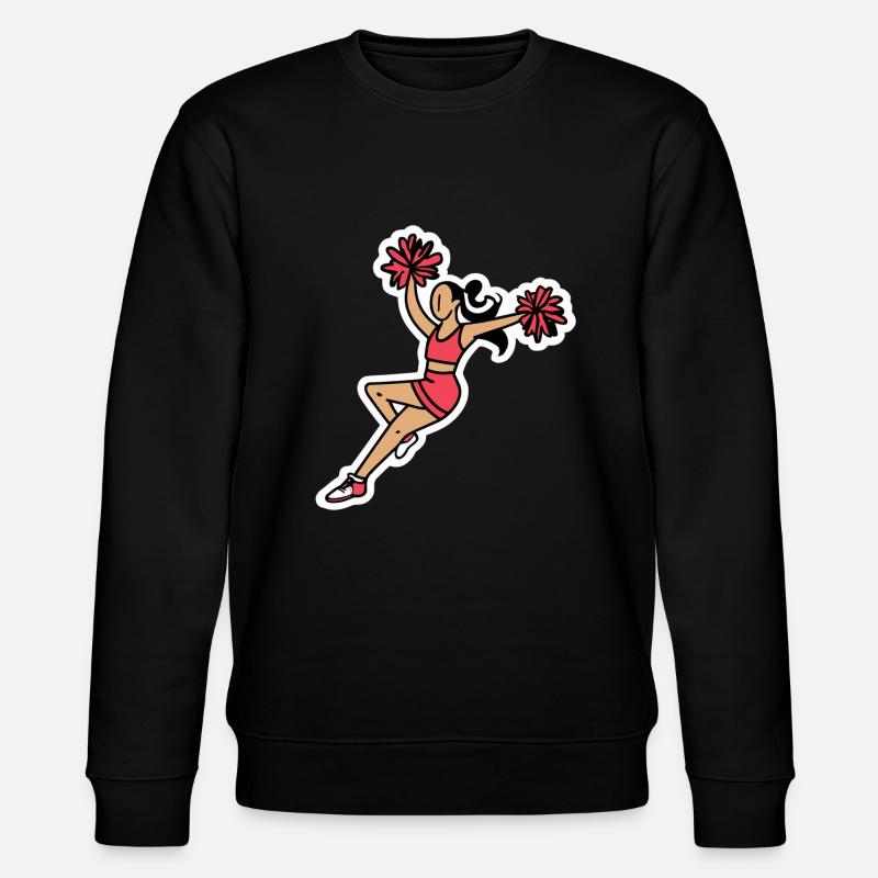 Cheerleading - Stanley/Stella Unisex Bio-Sweatshirt CHANGER  - Schwarz