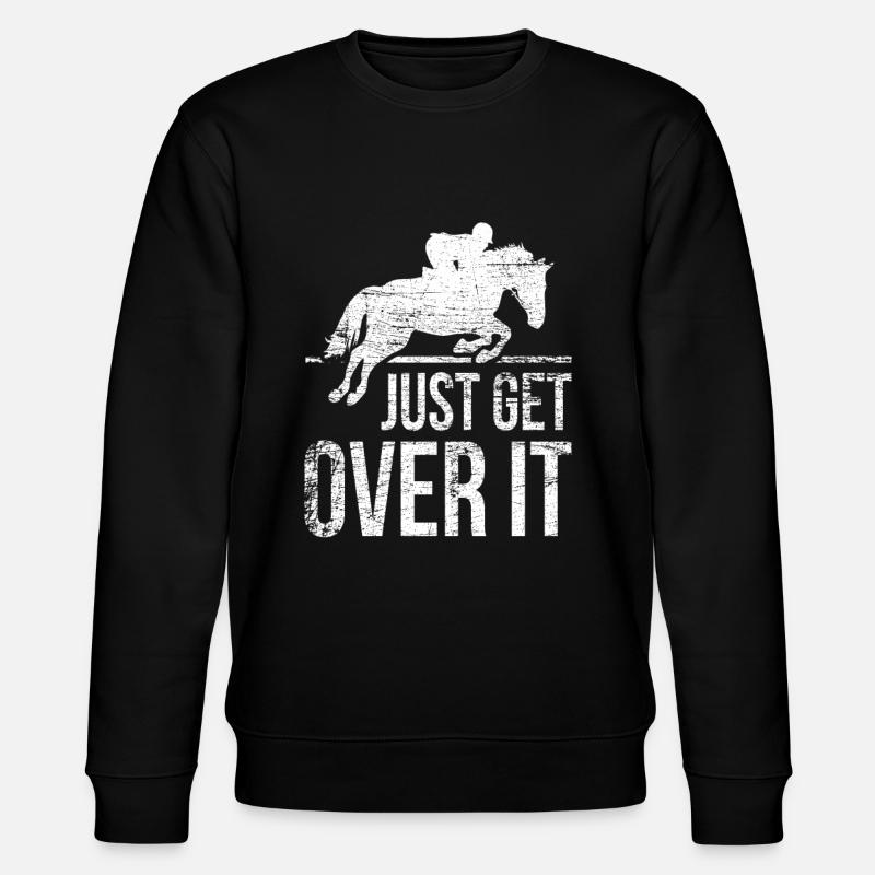 Reiten Springreiten - Stanley/Stella Unisex Bio-Sweatshirt CHANGER - Schwarz