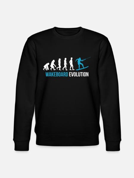 Wakeboard evolution - Stanley/Stella CHANGER Unisex Organic Sweatshirt - black