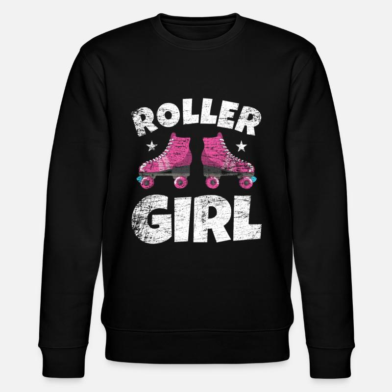 Fille de roller skate - Sweat bio CHANGER Stanley/Stella Unisexe - noir